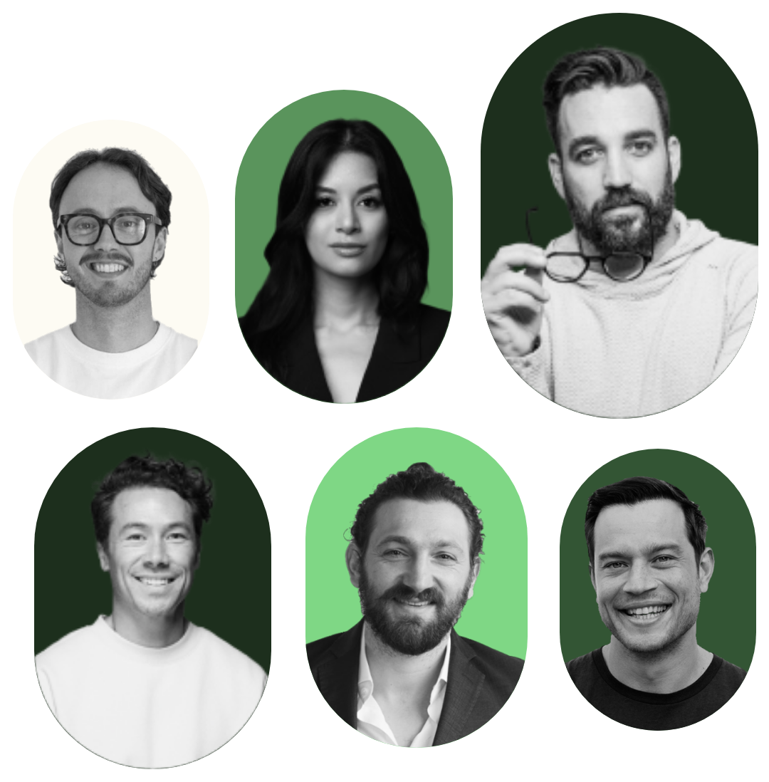 Speakers at the Ecommerce Black Friday Offers Summit 2026: Will Armstrong, Phoenix Ha, Nick Shackelford, Nathan Chan, Ezra Firestone and Anthony Lazarus