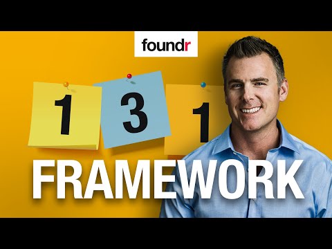 How To Use The 1-3-1 Framework In Business | Dan Martell