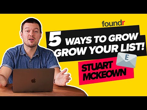 Top 5 Strategies to Grow Your Email List