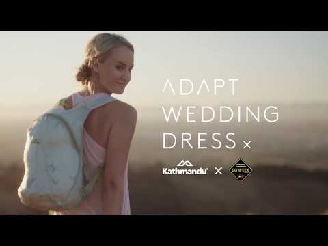 The world’s first adaptable All-Weather Wedding Dress | Kathmandu