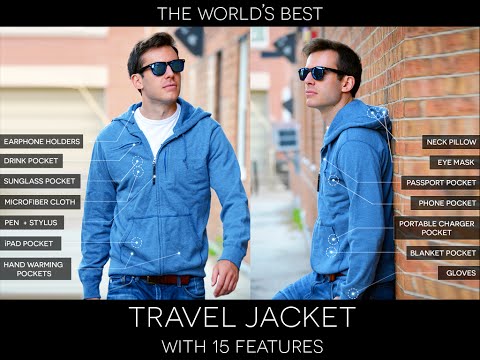 The World&#039;s Best TRAVEL JACKET with 15 Features - BAUBAX.COM