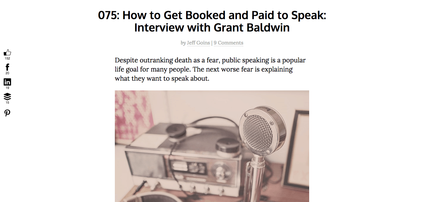 booked and paid to speak