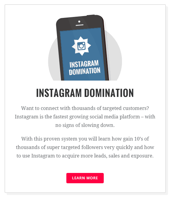 instagram domination