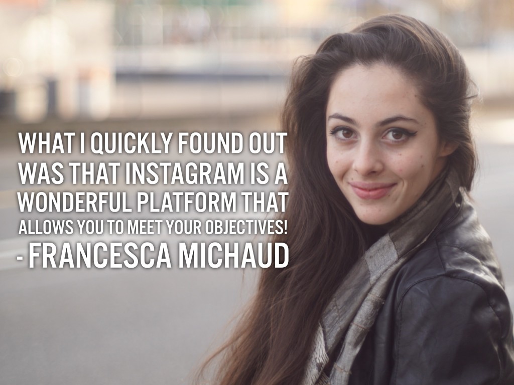 Francesca Michaud Instagram Challenge