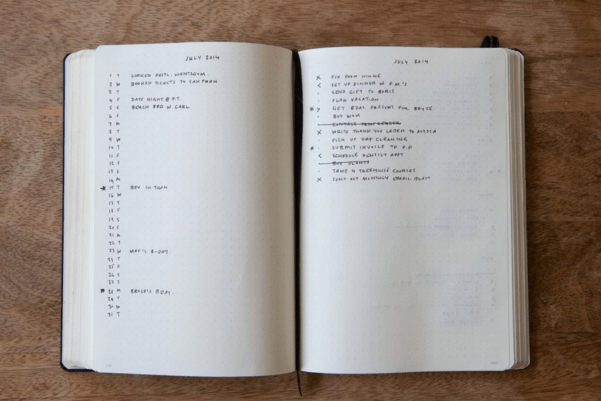 bullet journal boosting productivity with pen and paper to do list system