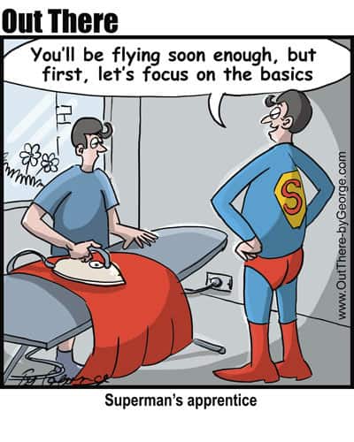 apprenticeship superman comic strip