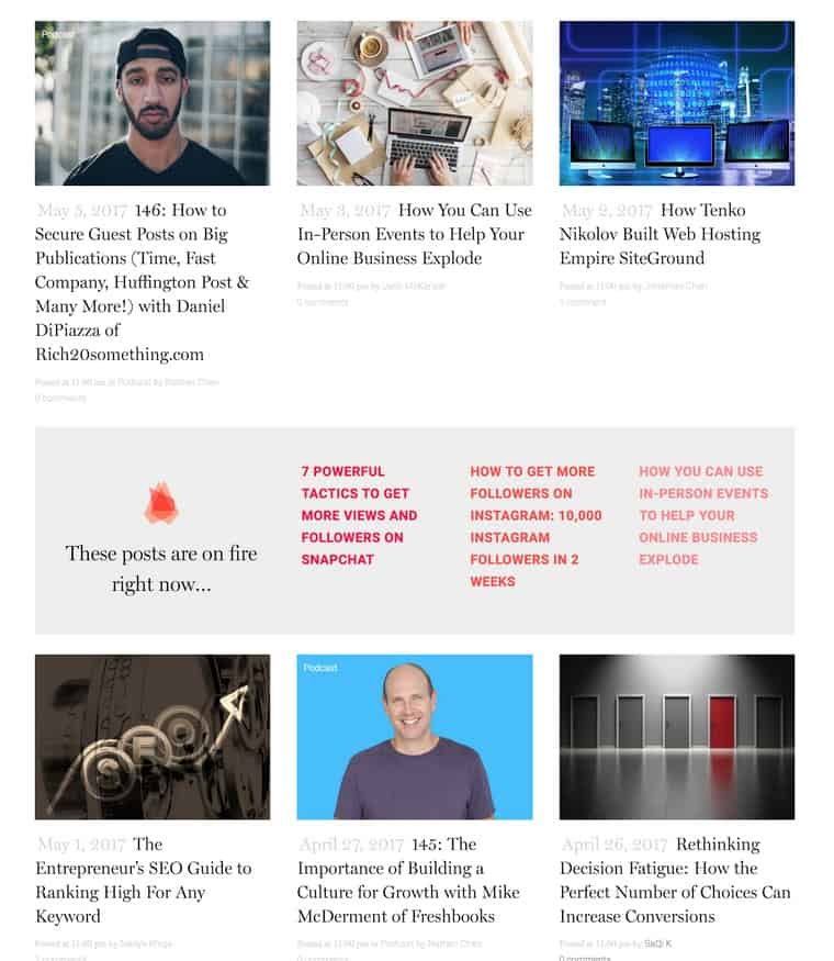 marketing strategy foundr blog screenshot
