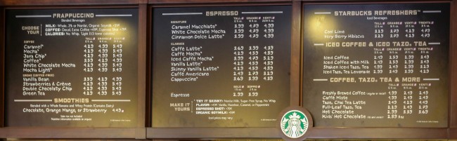 small-business-brand - Starbucks Menu