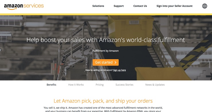 Amazon Services offers one of the most advanced order fulfillment networks in the world