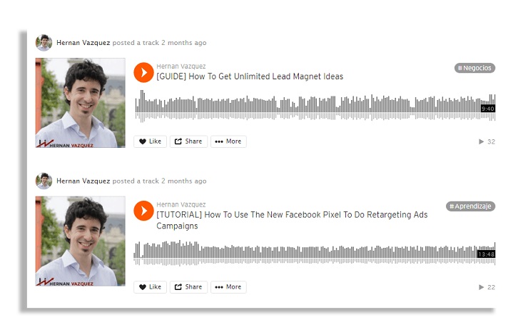 Using SoundCloud to start a podcast is a Low cost marketing strategy
