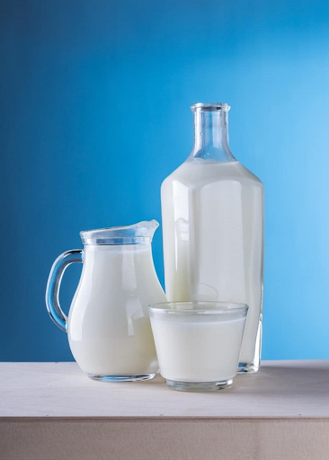 Milk product photography lighting