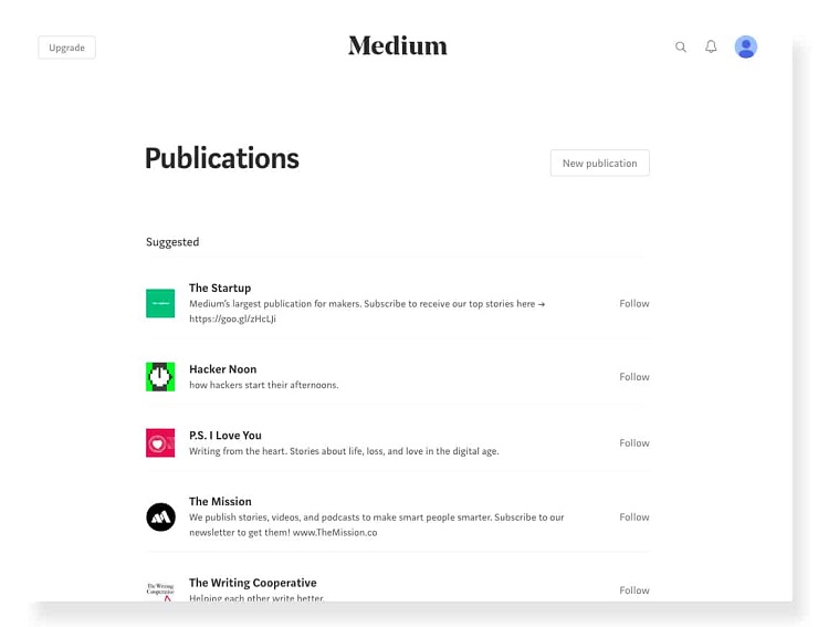 how to build an email list without a website using Medium 6