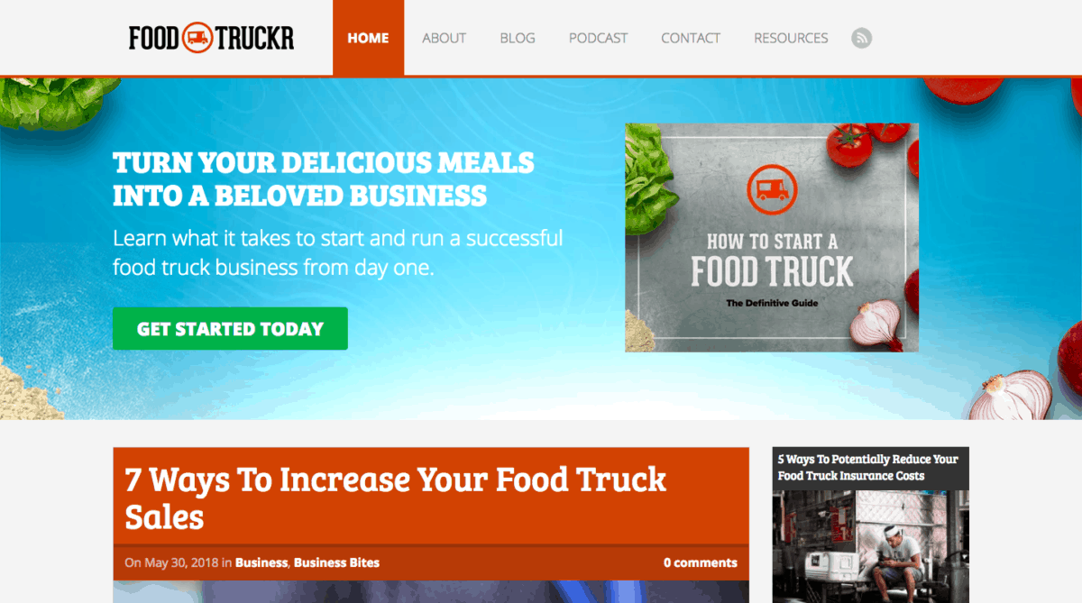 Stratégies de revenus passifs de FoodTruckr.com