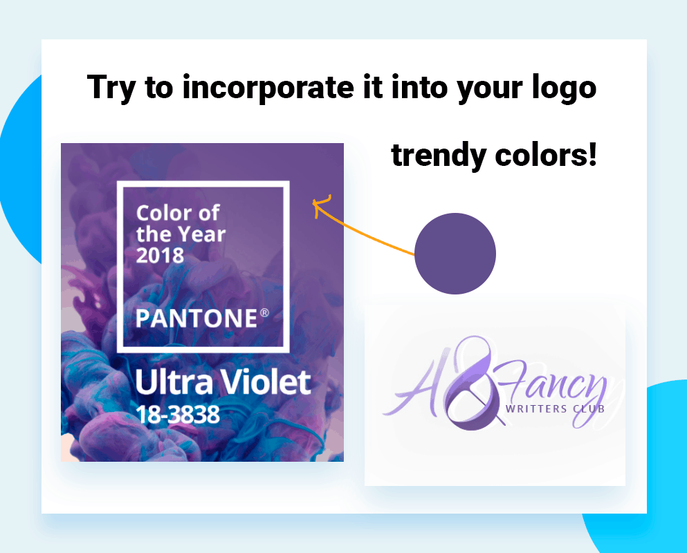 best logo colors Pantone’s color of the year