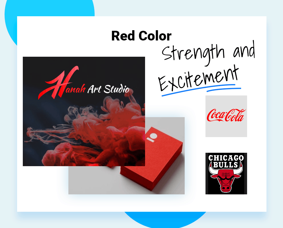 logo color schemes red color example