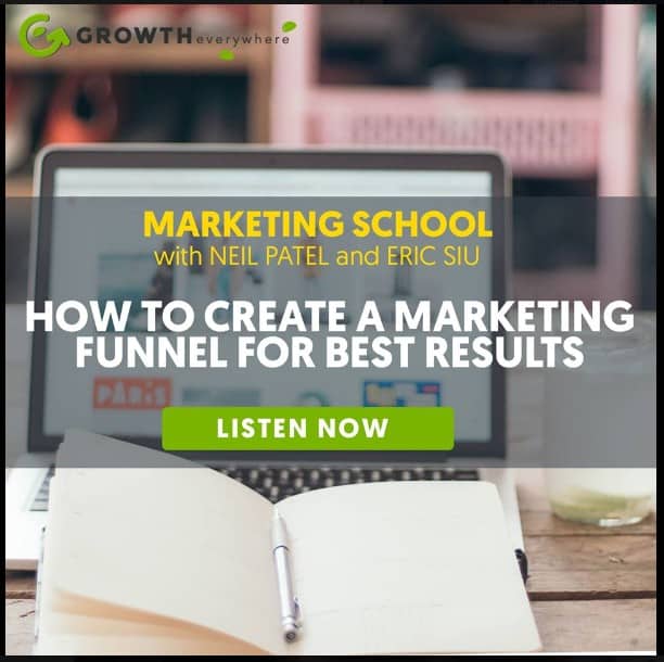marketing School's best podcast marketing on attractive and inspirational calls to actions