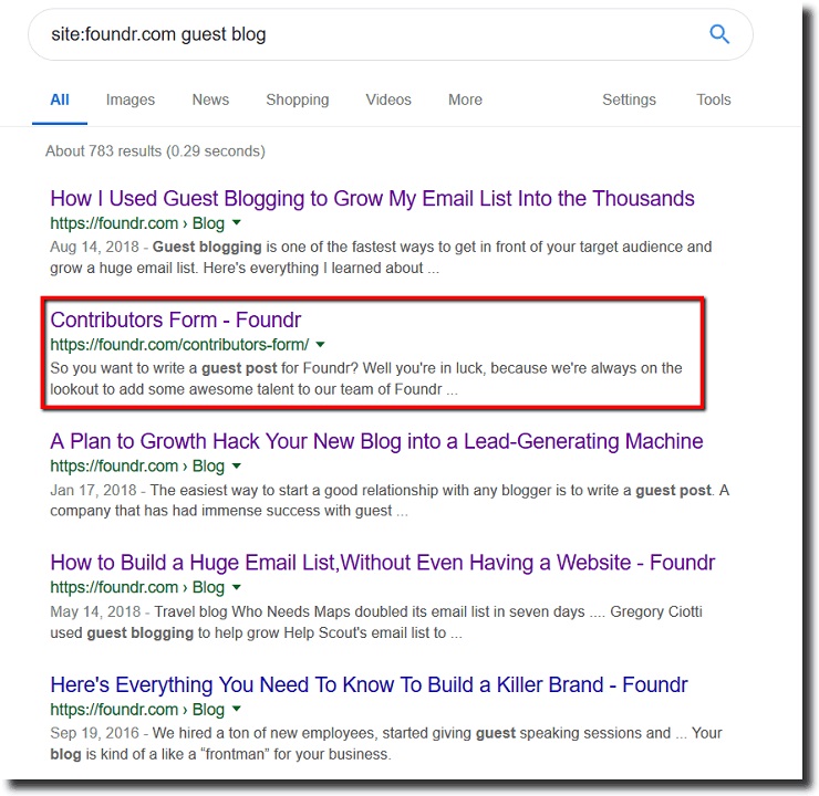 guest blog google search