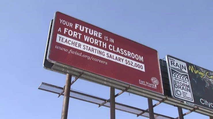 Fort Worth billboard nailed both sides of every good marketing campaign message and content distribution