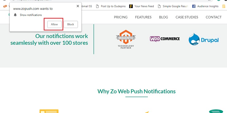 ecommerce push notifications
