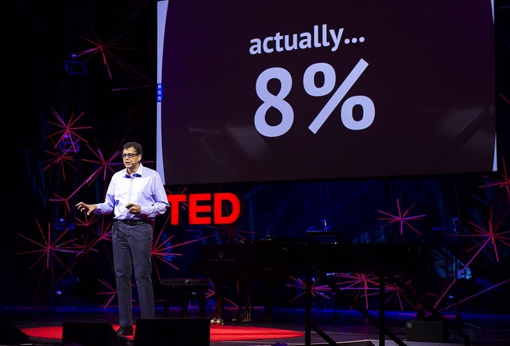 public speaking ted talks slides example