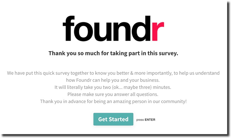 audience research Foundr audience research consists of carrying out yearly surveys