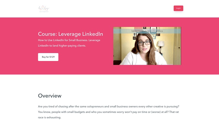 Course Leverage LinkedIn