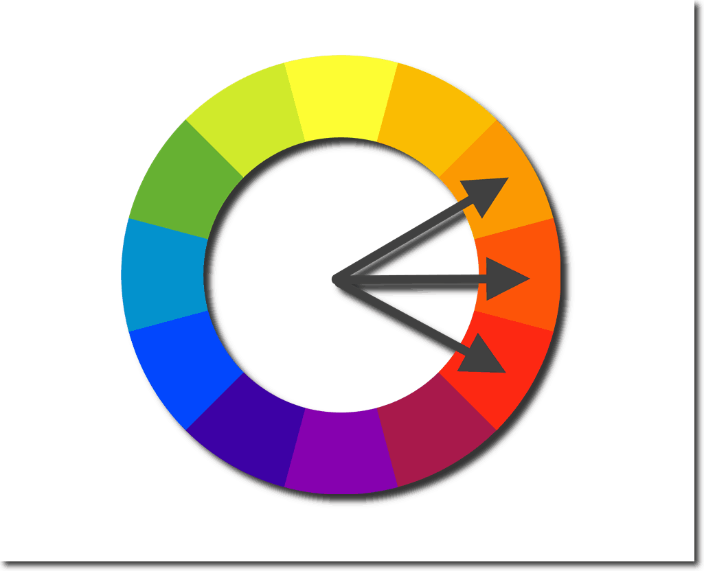 logo color schemes color wheel