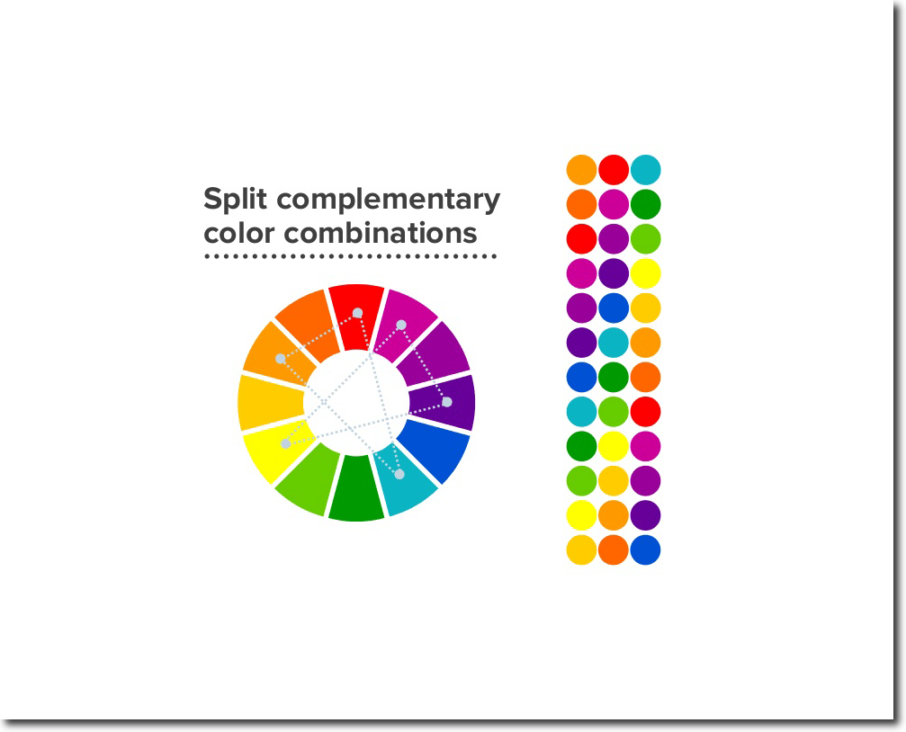 logo color schemes analog colors 
