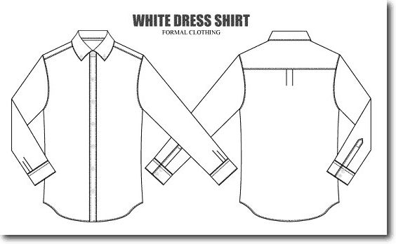  How to design an ecommerce store using a white dress shirt image