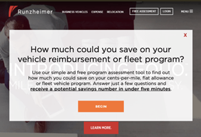 Runzheimer vehicle reimbursement program
