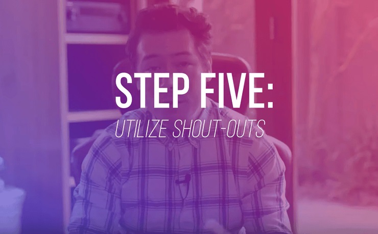 Step five Utilize Shout-Outs