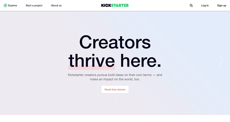 crowdfunding - kickstarter
