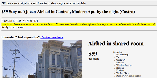 airbnb growth hacking example