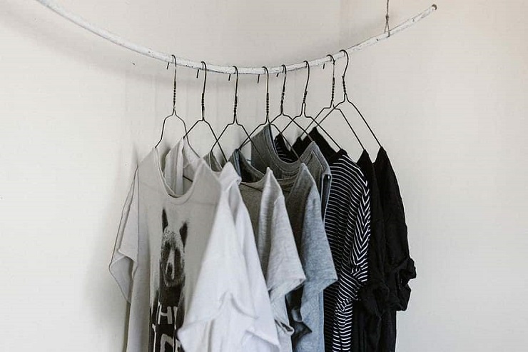 shirt hanger line clothes