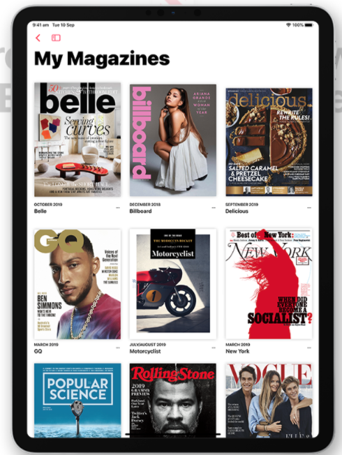 digital magazine newsstand app store competition