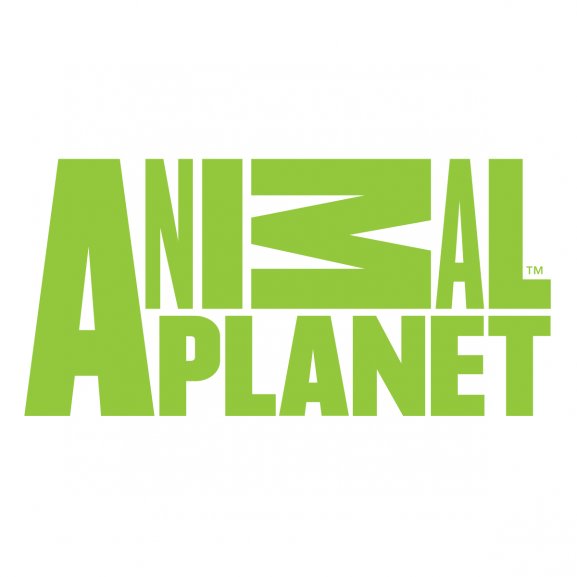 animal planet green logo branding