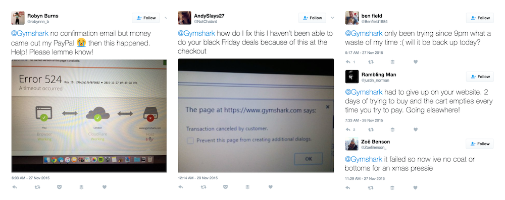 Gymshark_crash_Twitter_responses 