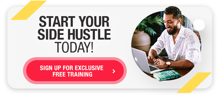 Banner for a free side hustle training