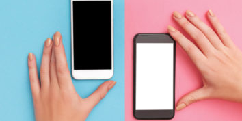 TikTok vs Instagram Reels two phones