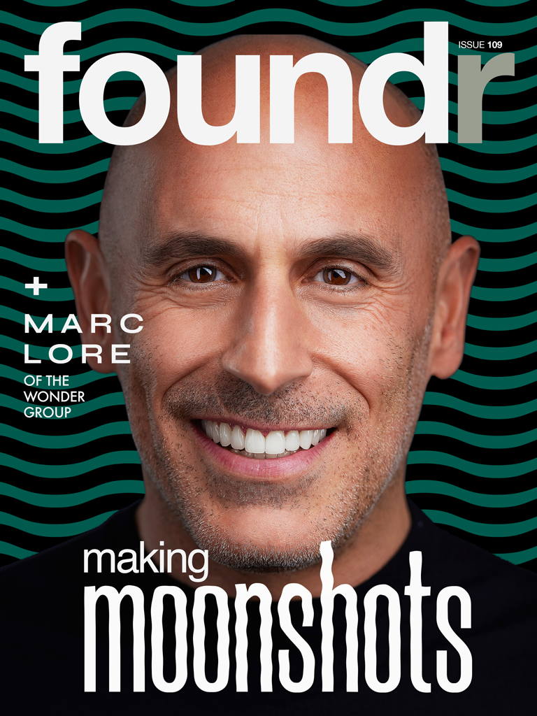 Marc lore foundr magazine cover