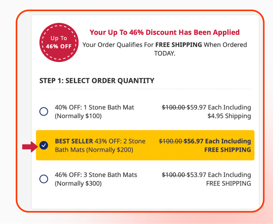 Bargain checkout increase shopify sales