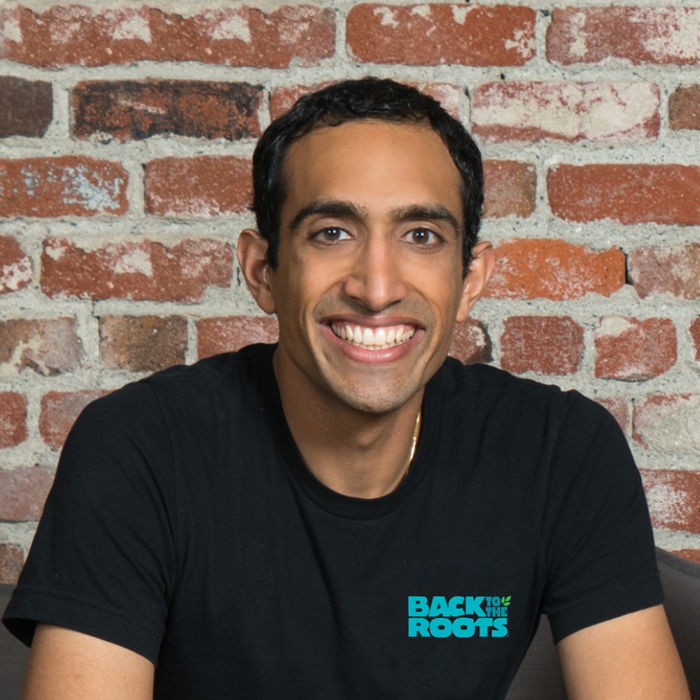 Nikhil arora back to the roots co-founder