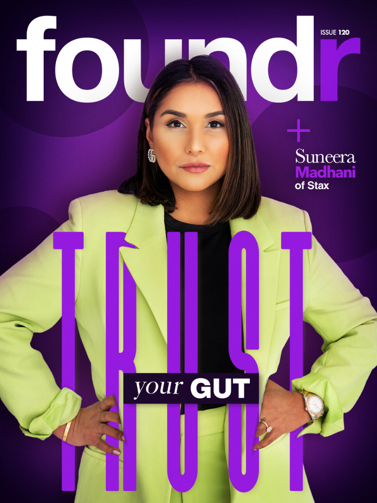 Suneera Madhani foundr magazine cover