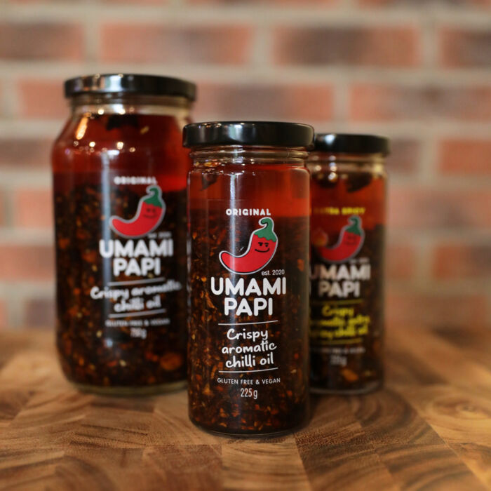 UmamiPapi chili oil jar