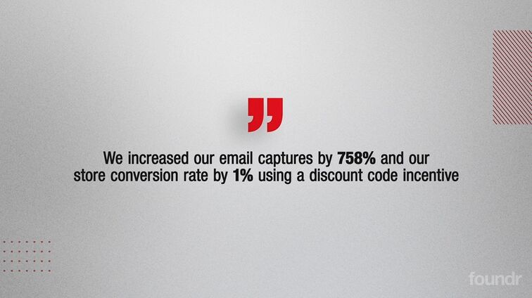 Conversion rate email start and scale