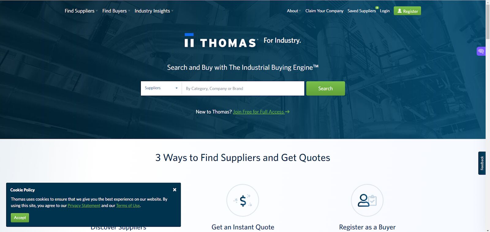 Thomas - How to Find USA Suppliers