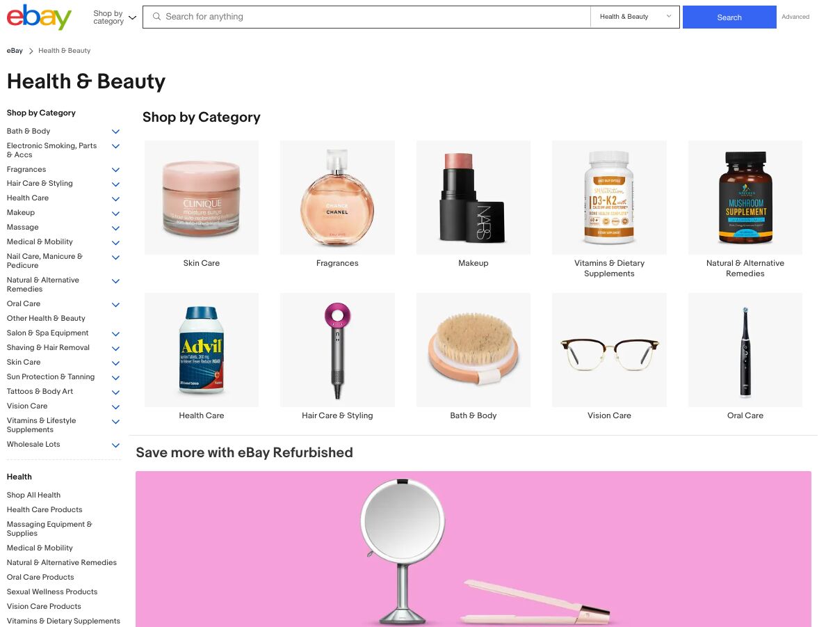 ebay health and beauty - What to Sell on eBay: 5 Reliable Product Categories for Your eBay Store