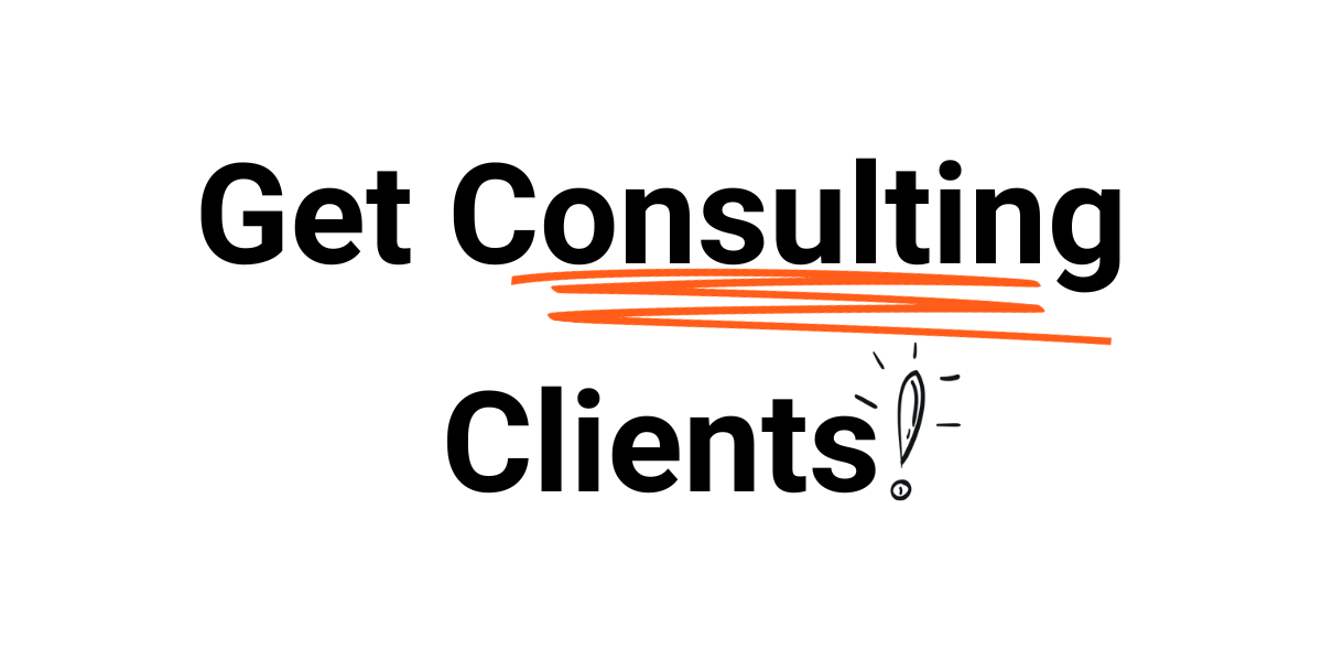 get consulting clients